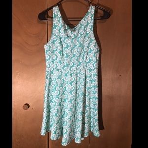 Turquoise dress
